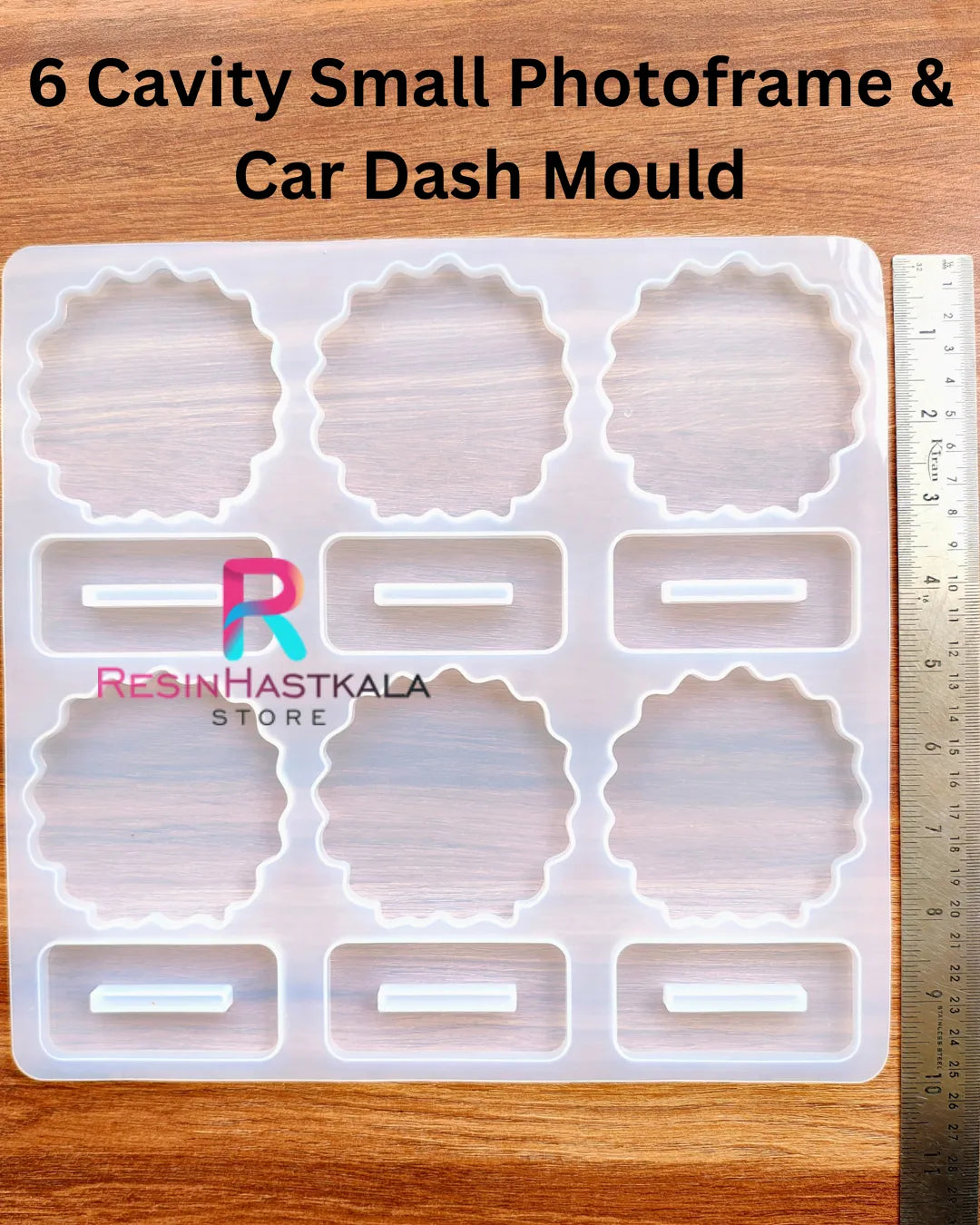 6 Cavity Small Photoframe & Car Dash Mould