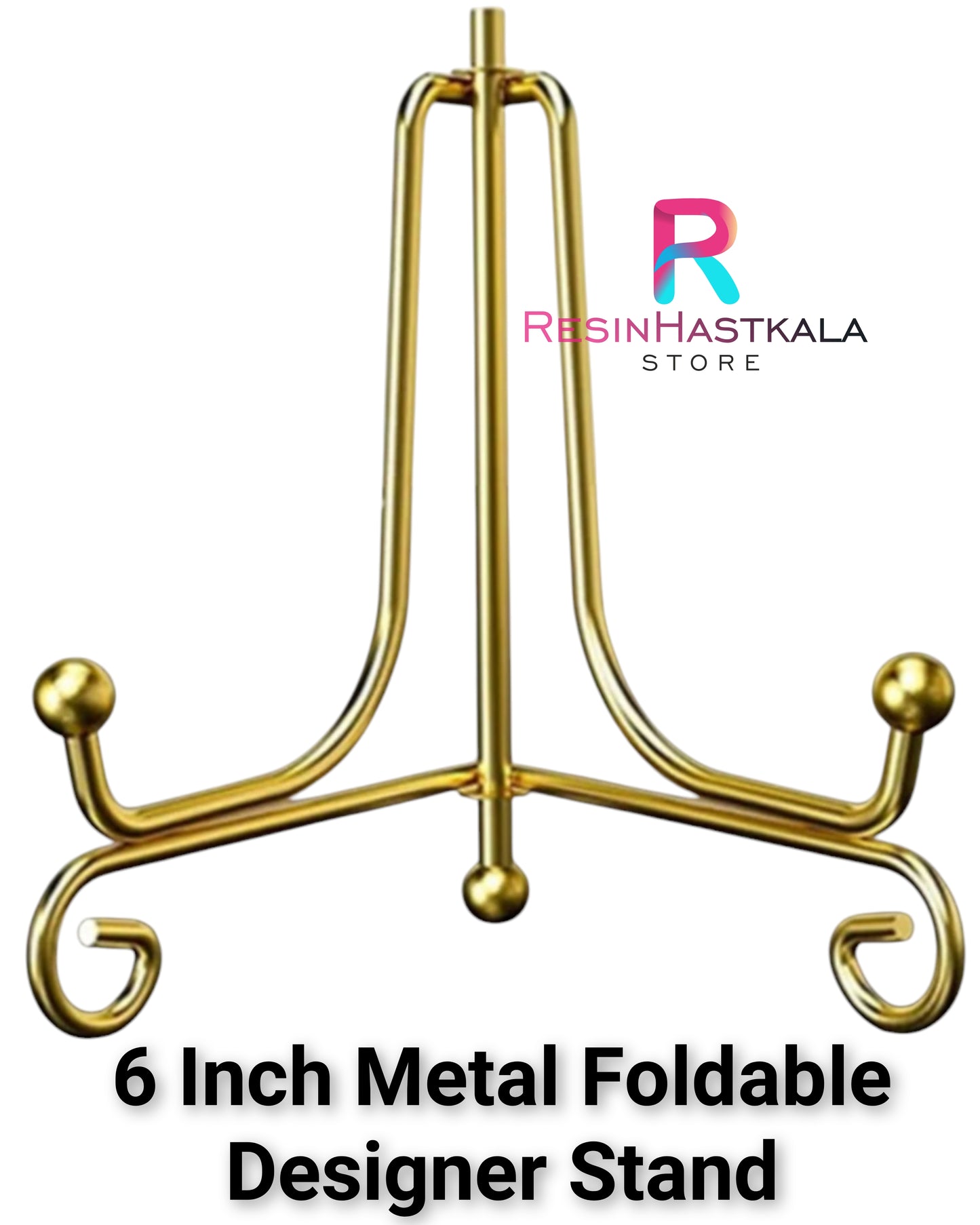 6 Inch Metal Foldable Stand Designer