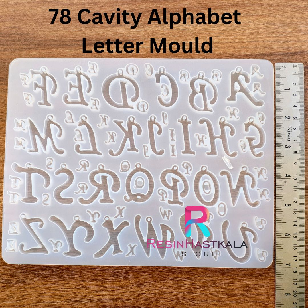 78 Cavity Alphabet Letter Mould
