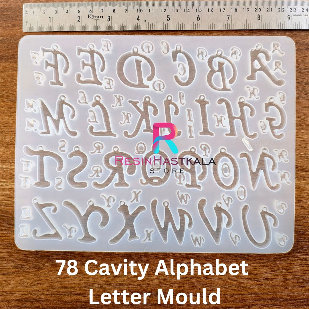 78 Cavity Alphabet Letter Mould