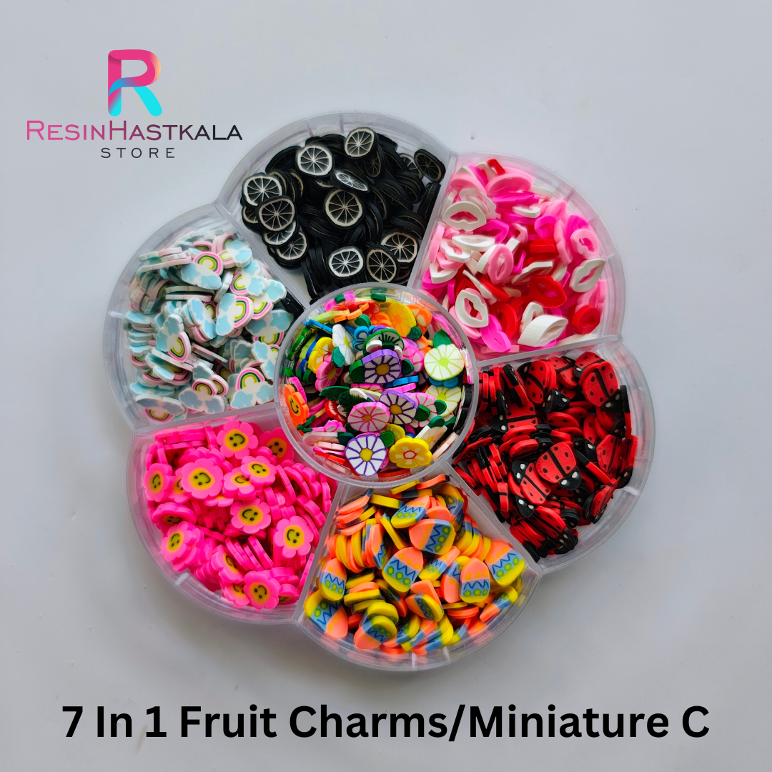 7 In 1 Fruit Charms/Miniature C