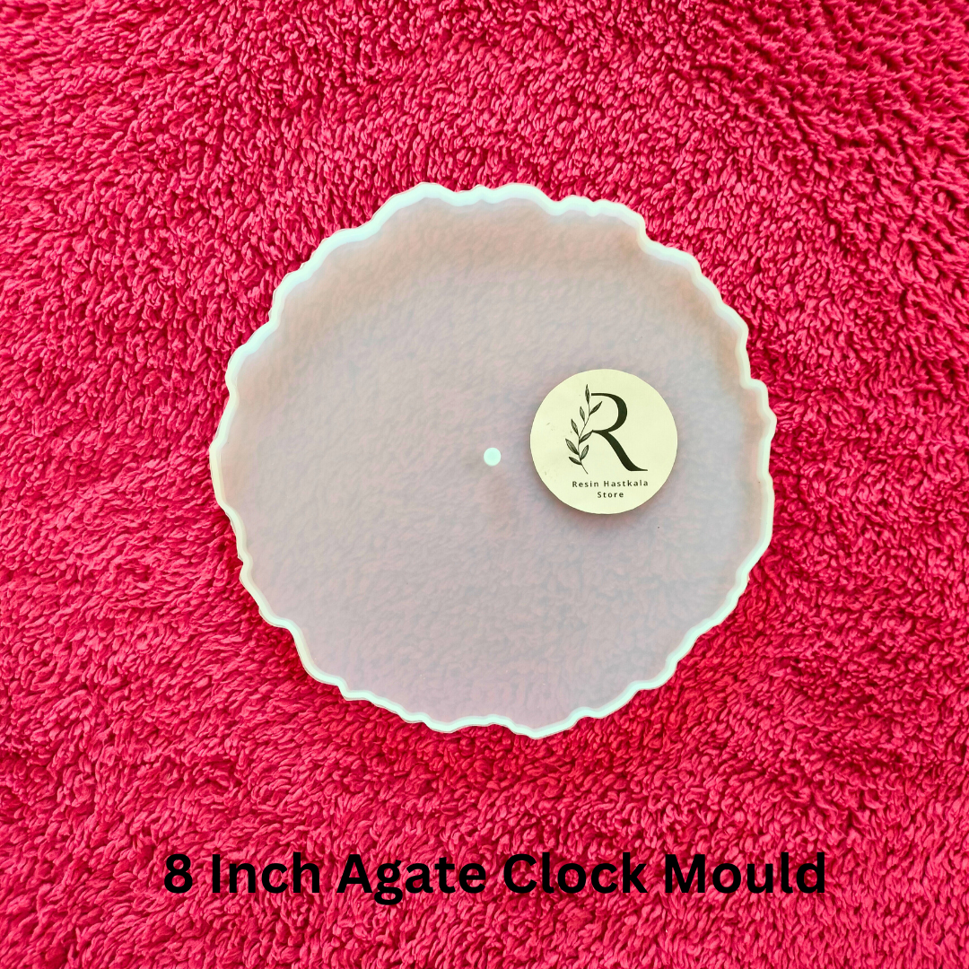8 Inch Agate Clock Mould