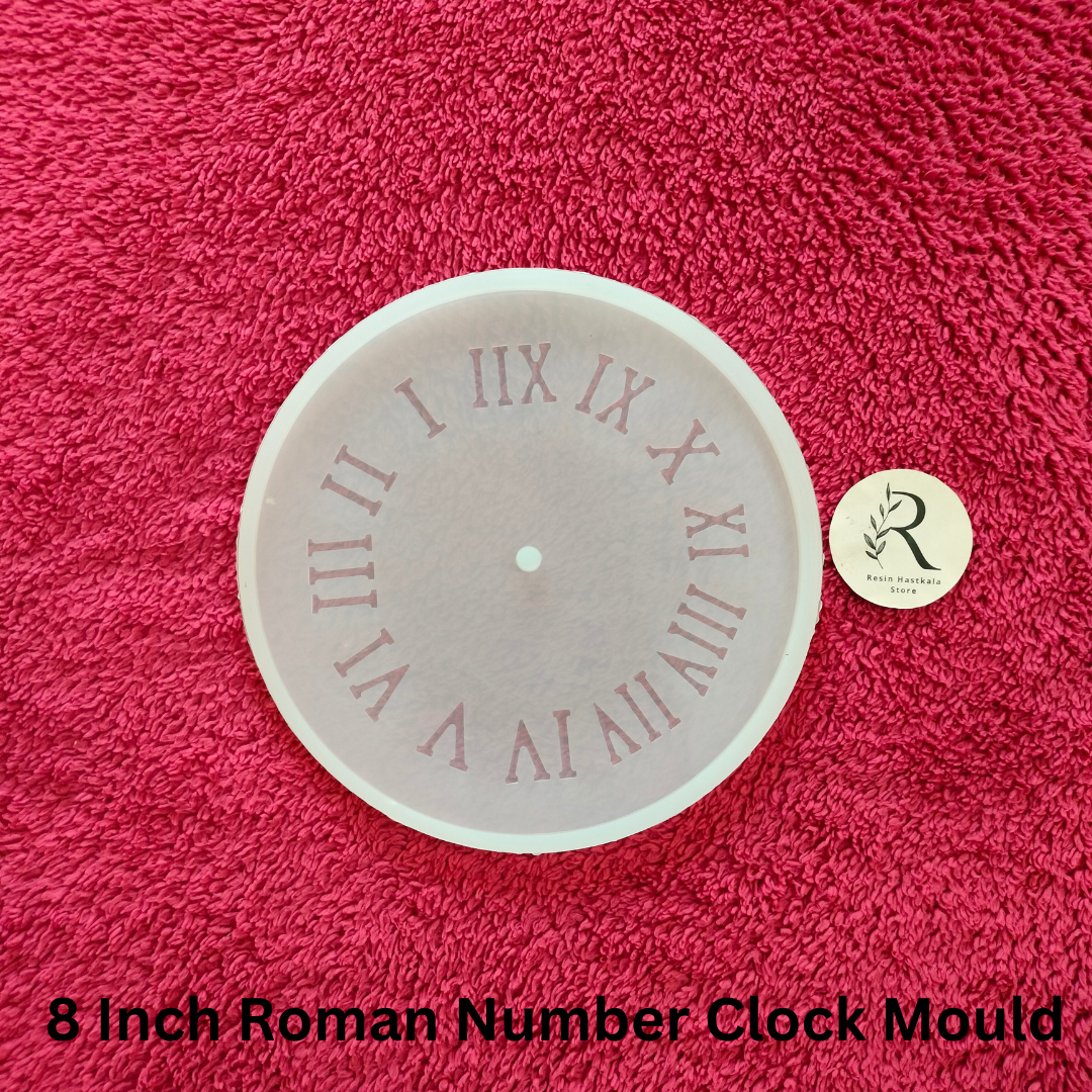 8 Inch Roman Number Clock Mould