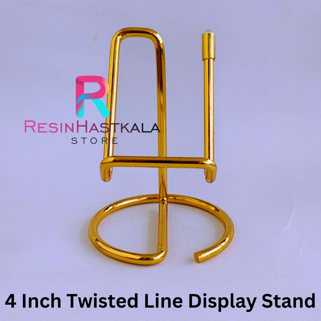 4 Inch Twisted Line Display Stand