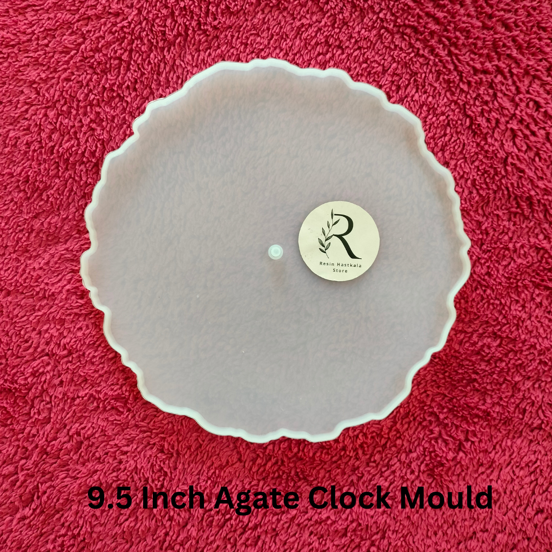 9.5 Inch Agate Clock Mould