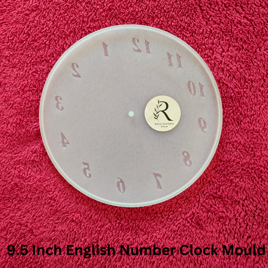 9.5 Inch English Number Clock Mould