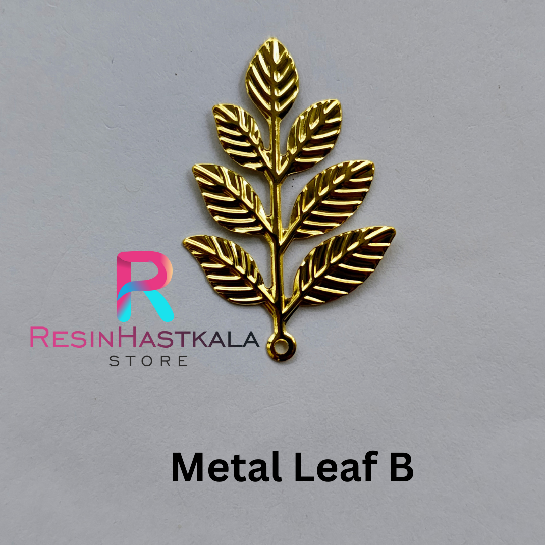 Metal Leaf B For Pooja Thali, Diwali Decoration