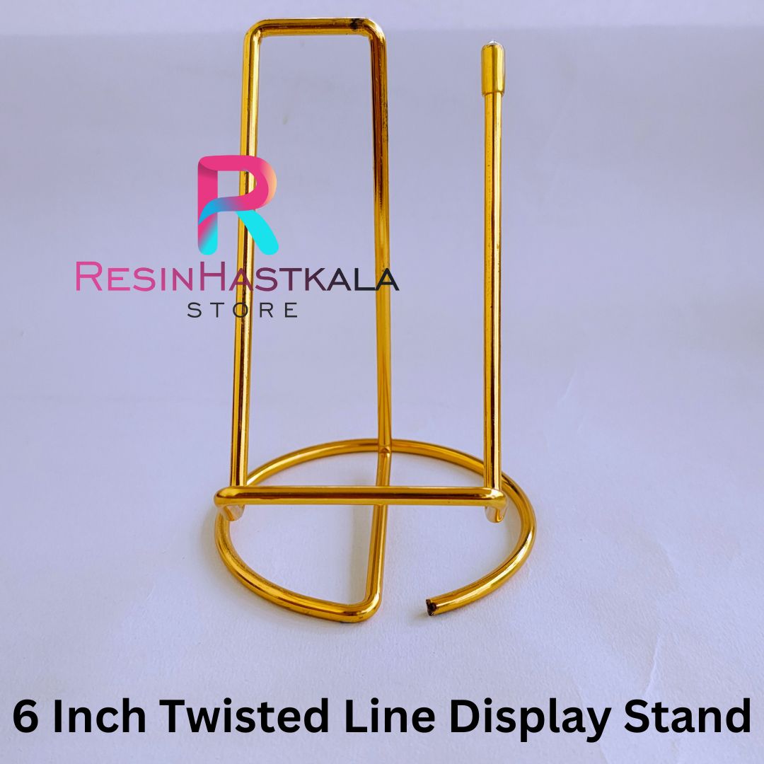 6 Inch Twisted Line Display Stand