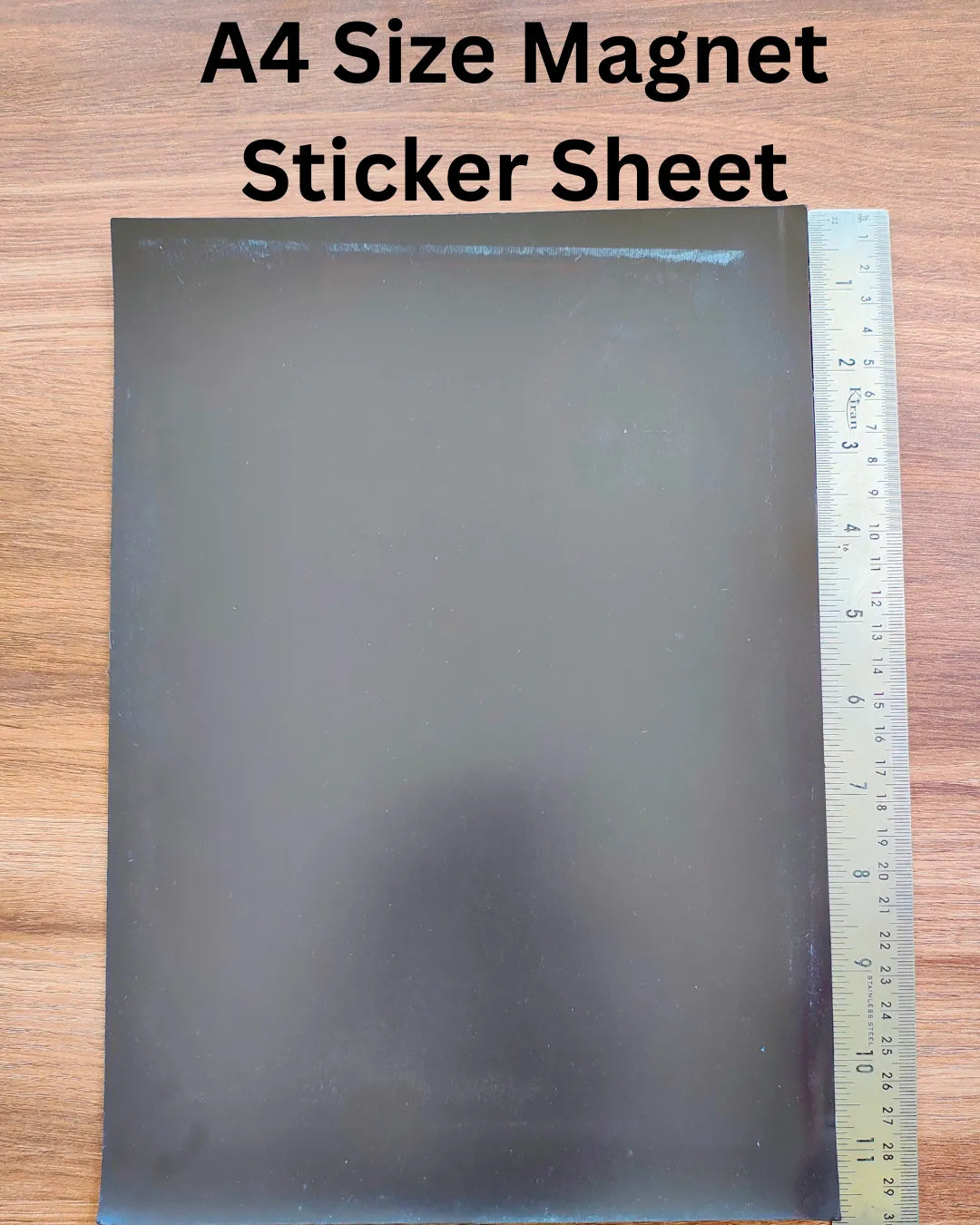 A4 Size Magnet Sticker Sheet (White)