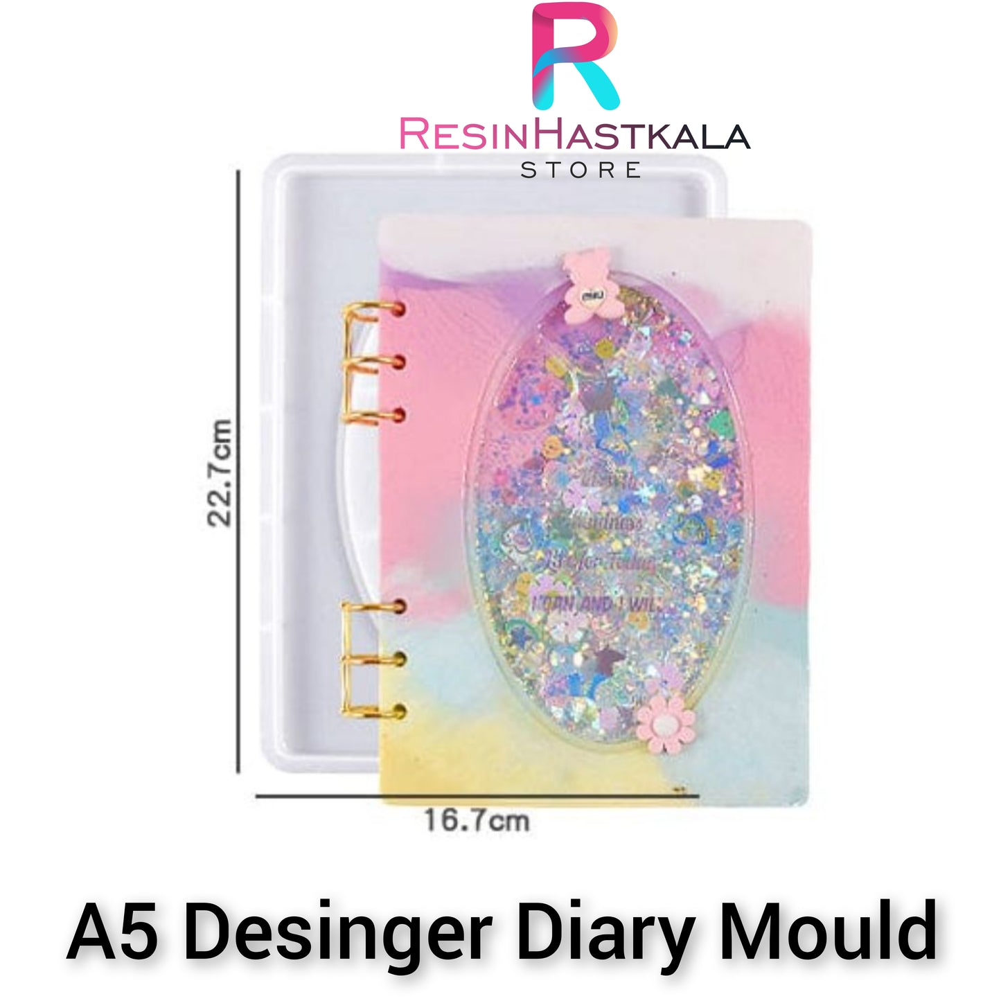 A5 Designer Dairy Mould