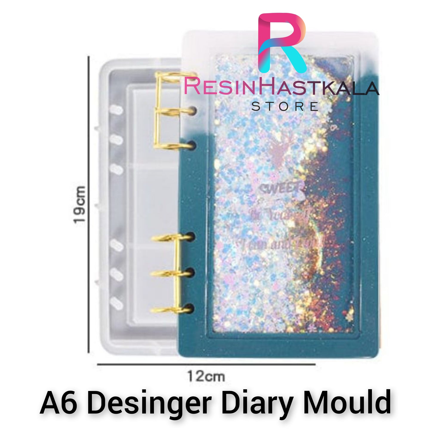 A6 Designer Dairy Cover Mould
