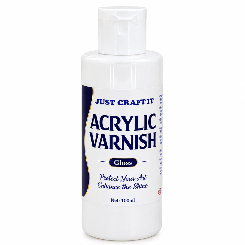 Acrylic Varnish Gloss – Protective Gloss Finish for Art & Craft | 100 ML