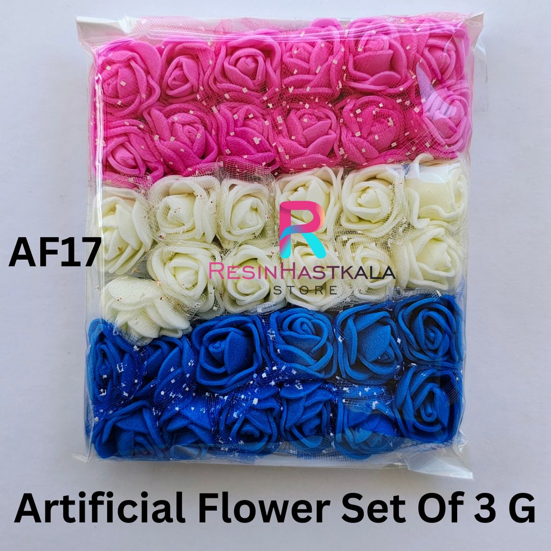 Artificial Flower Set Of 3 G