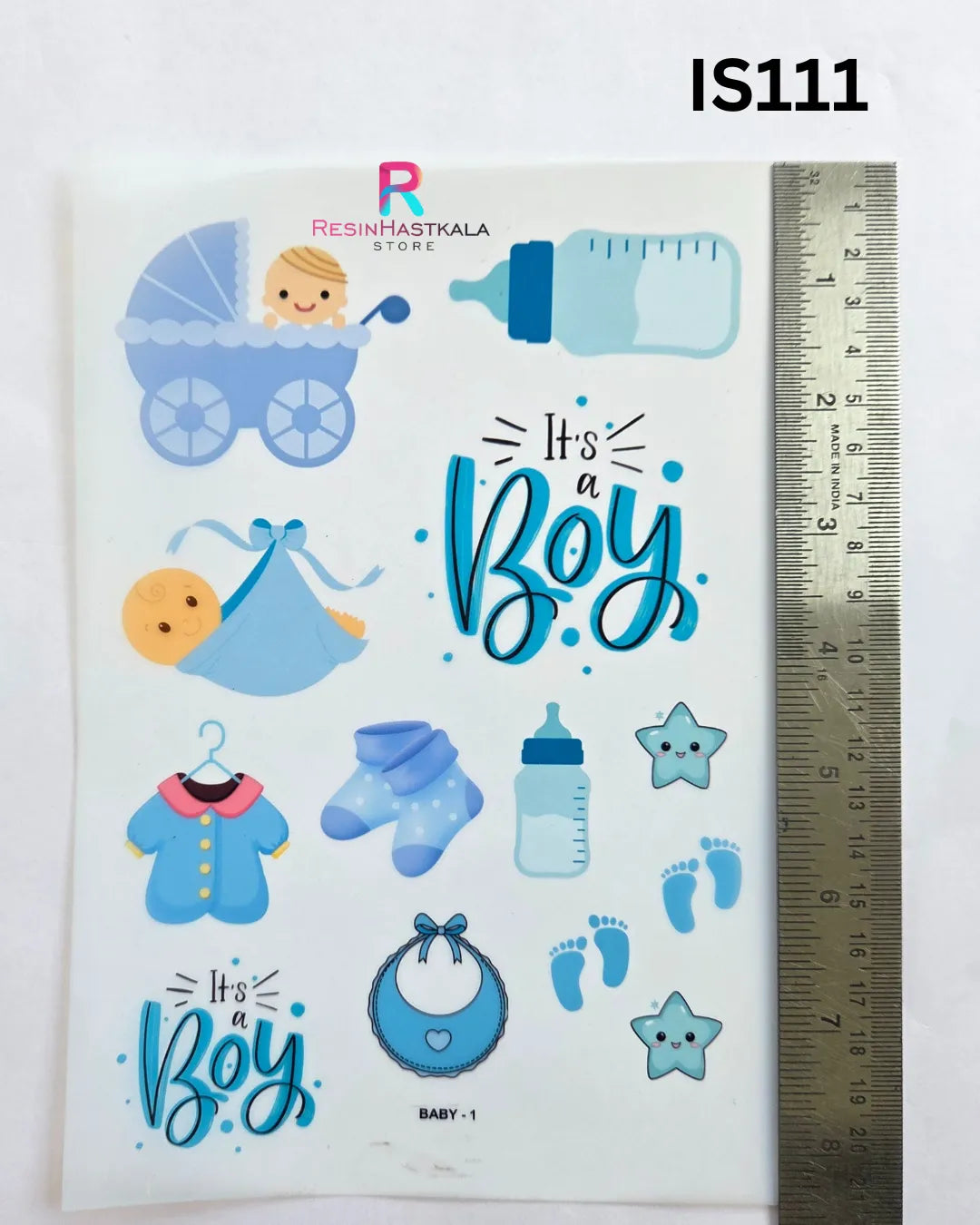Baby Girl Details Insert Sheet – A5 Size (IS111)