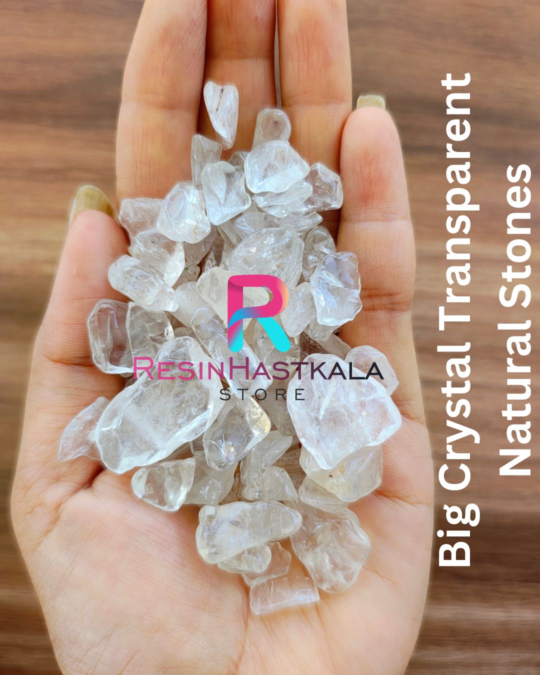 Big Crystal Transparent Natural Stones