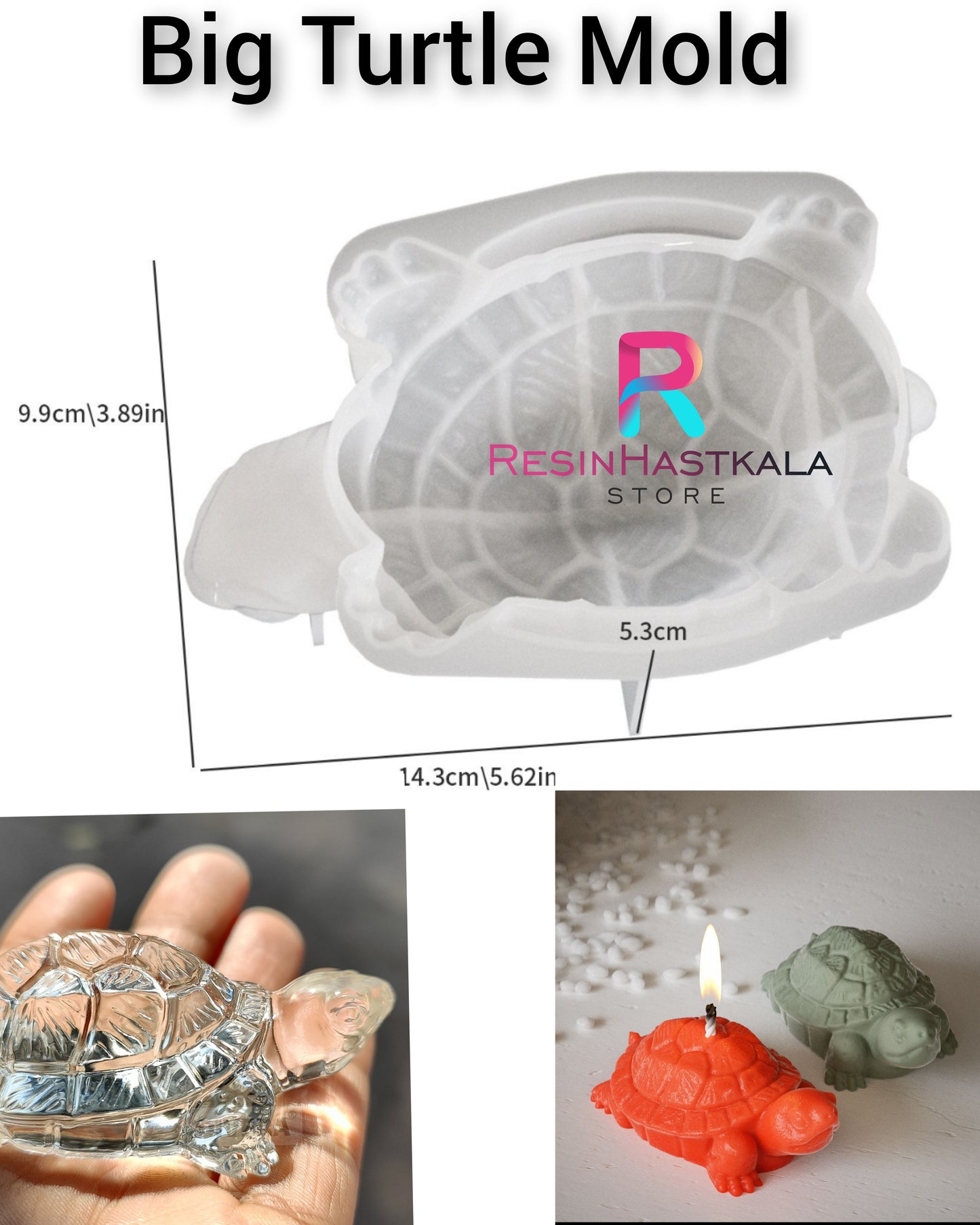 Big Turtle Mould