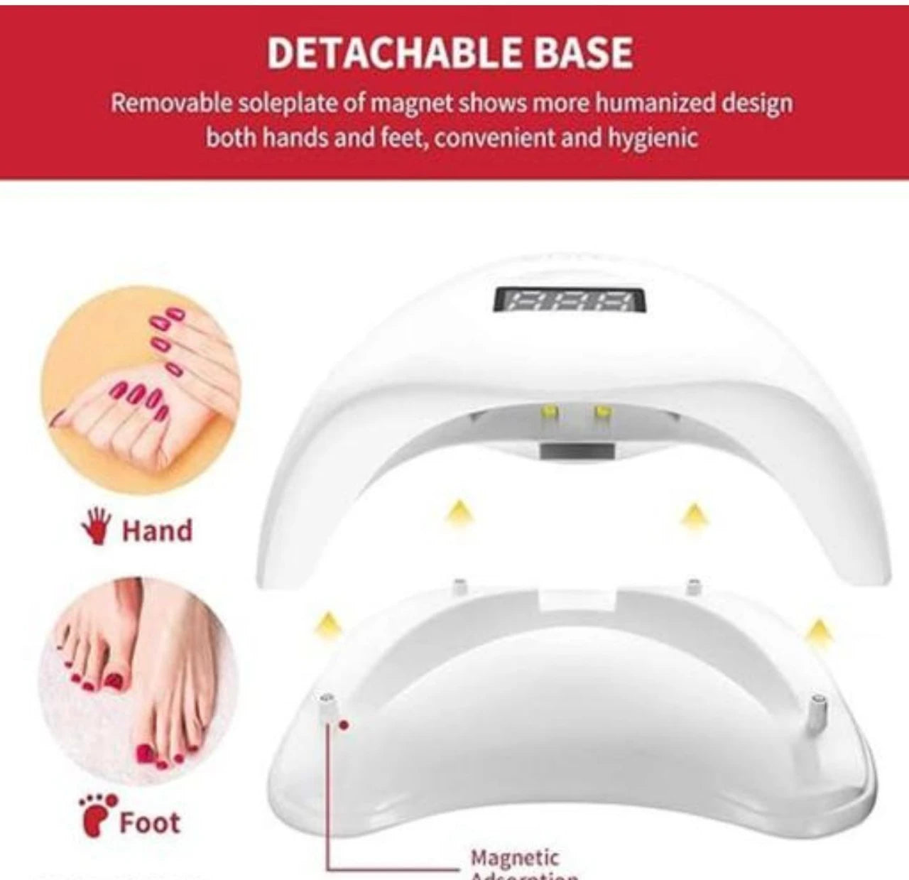 Big UV LED 48W Nail Lamp for UV Resin & Jewellery Making