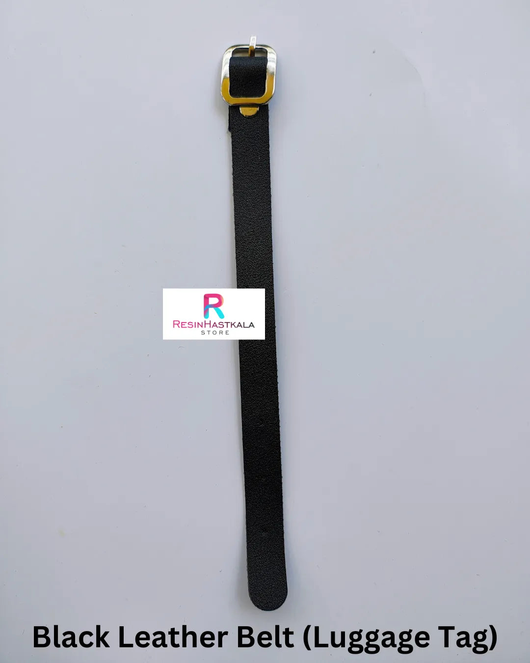 Black Leather Belt (Luggage Tag)