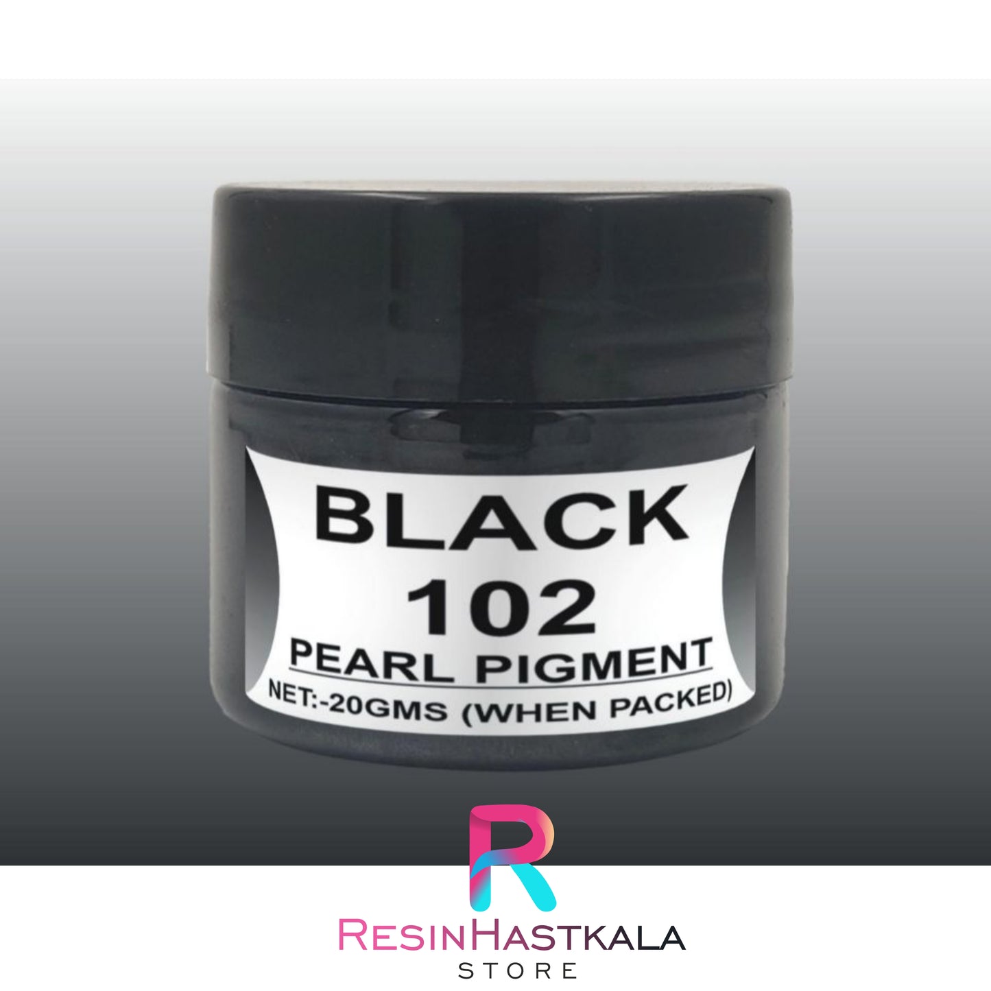 Black Pearl Resin Paste Pigment (20 Gram)