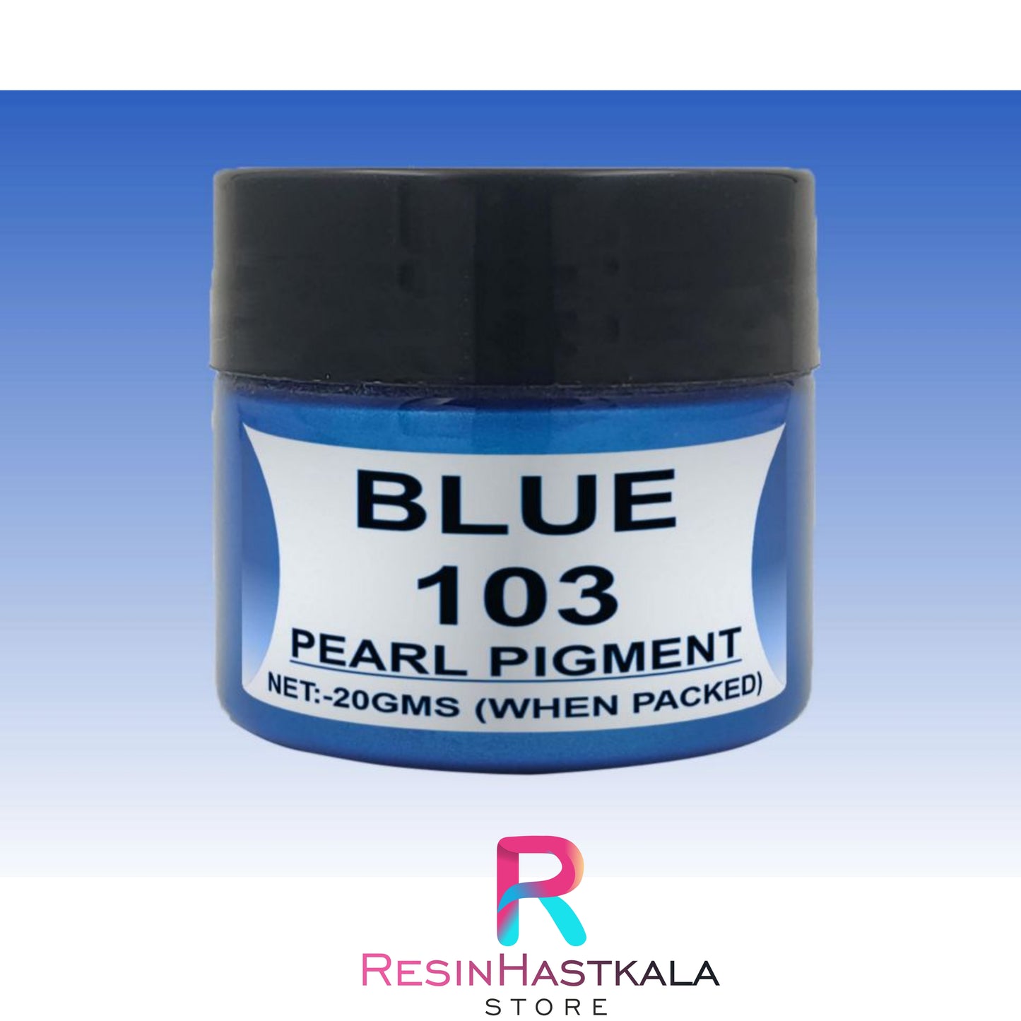 Blue Pearl Resin Paste Pigment (20 Gram)