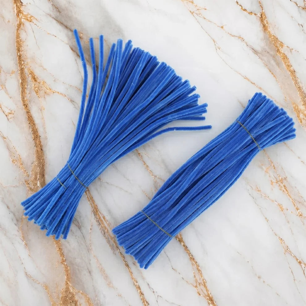 8 mm Premium Pipe Cleaners for Flower Making & Diy Crafts Projects – 100 Pcs (Approx.)
