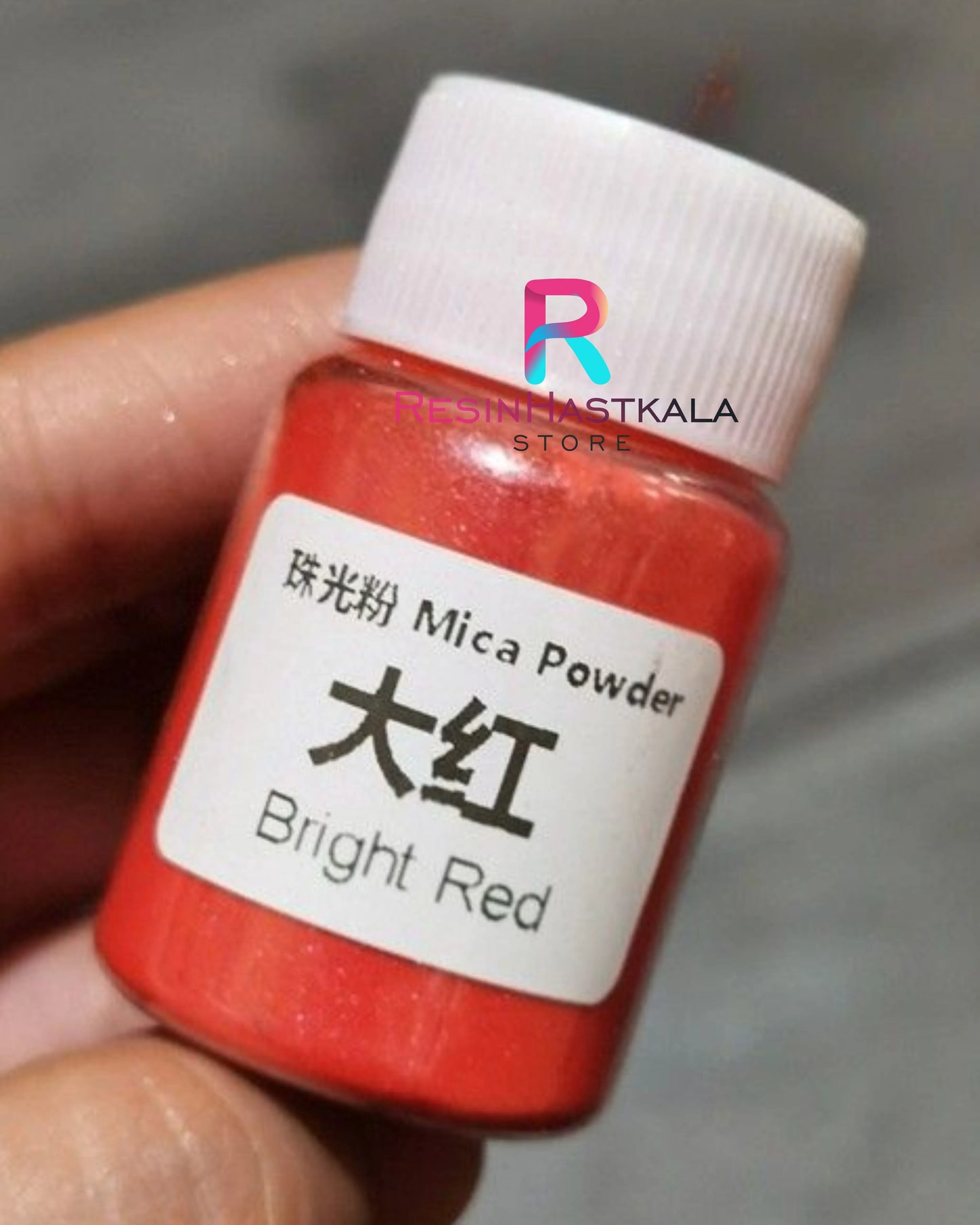 Bright Red Mica Powder (10 Gram)