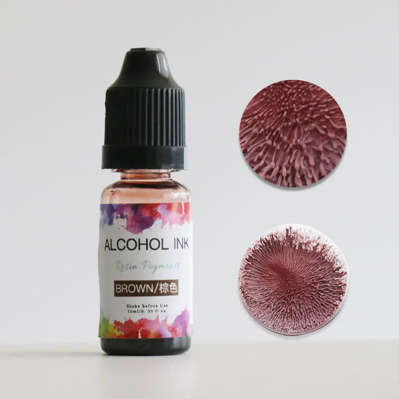 Brown 3D Alcohol Ink Single Colour (10 Ml)