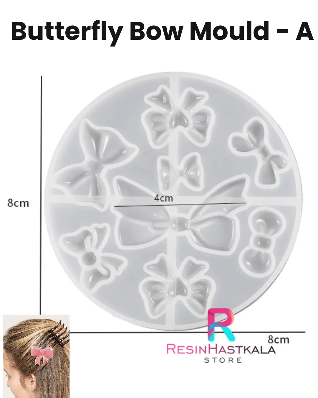 Butterfly Bow Mould - A