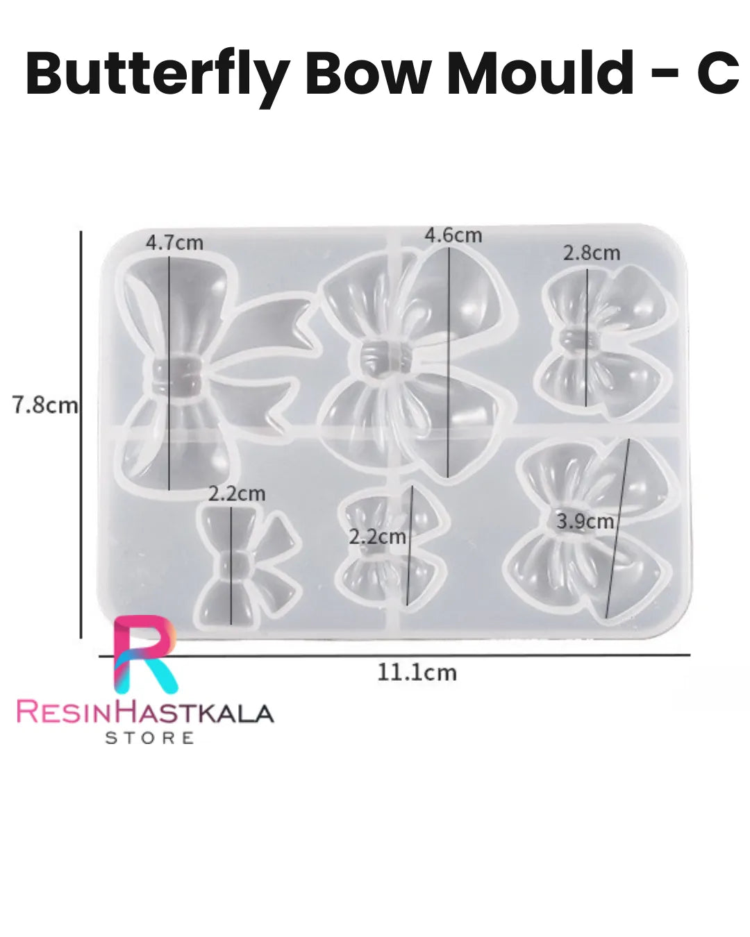 Butterfly Bow Mould - C