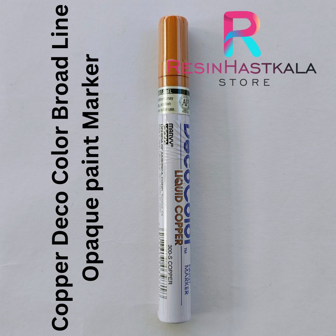 Copper Deco Color Broad Line Opaque paint Marker