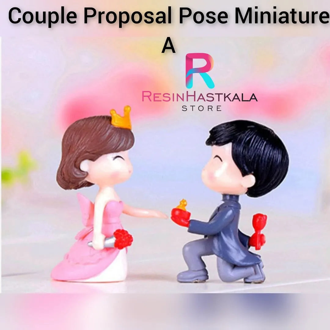 Couple Proposal Pose Miniature A