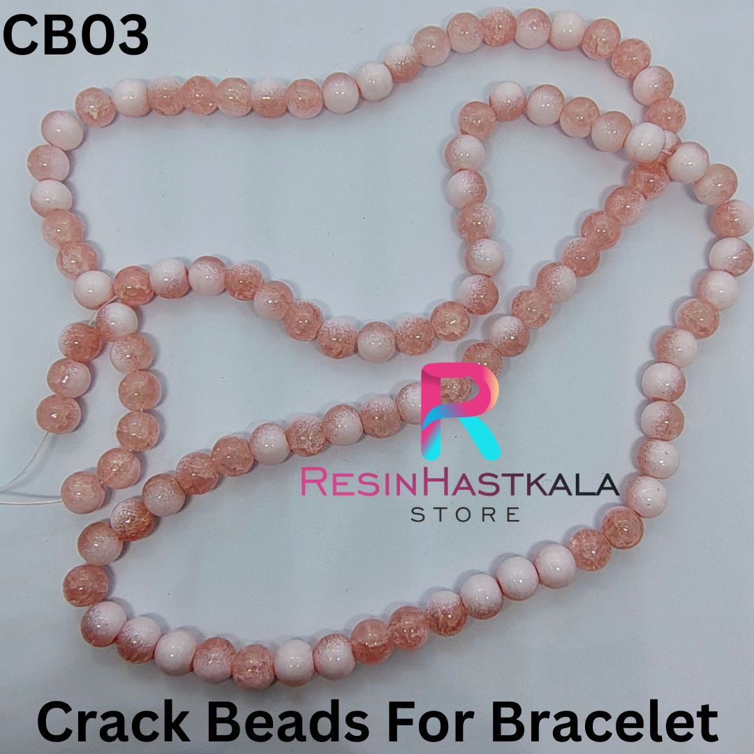 Crack Beads For Rakhi & Bracelet (20 Gram) (CB03)