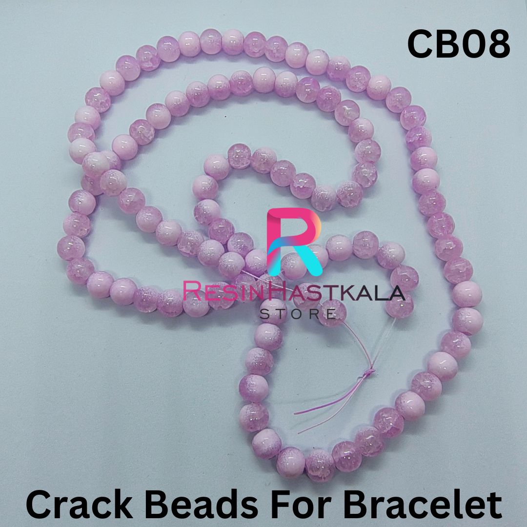 Crack Beads For Rakhi & Bracelet (20 Gram) (CB08)