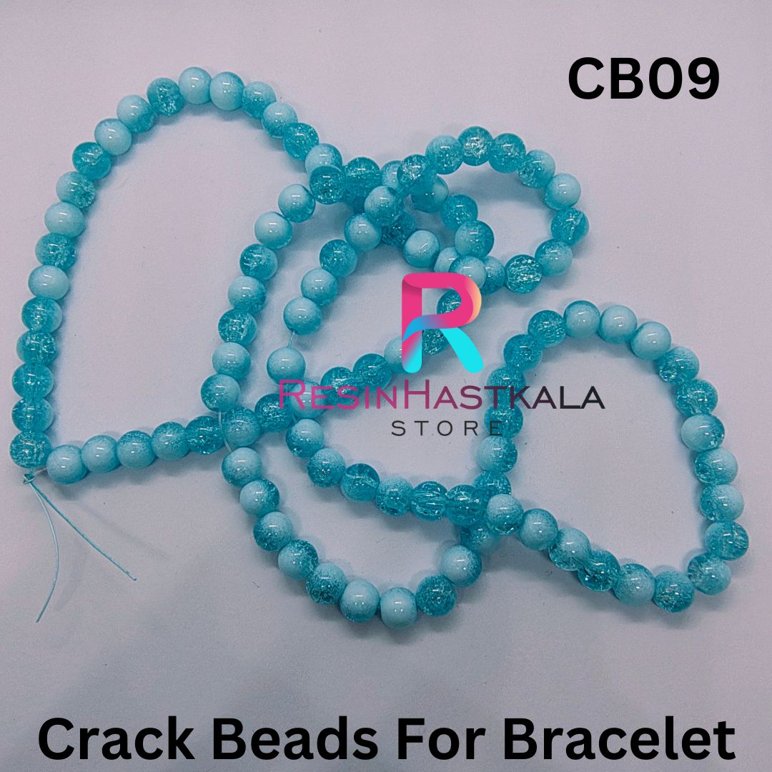 Crack Beads For Rakhi & Bracelet (20 Gram) (CB09)