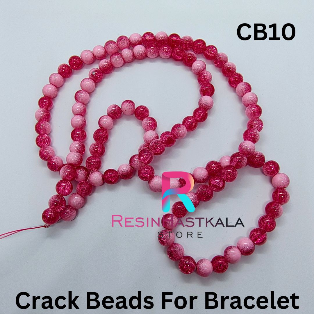 Crack Beads For Rakhi & Bracelet (20 Gram) (CB10)