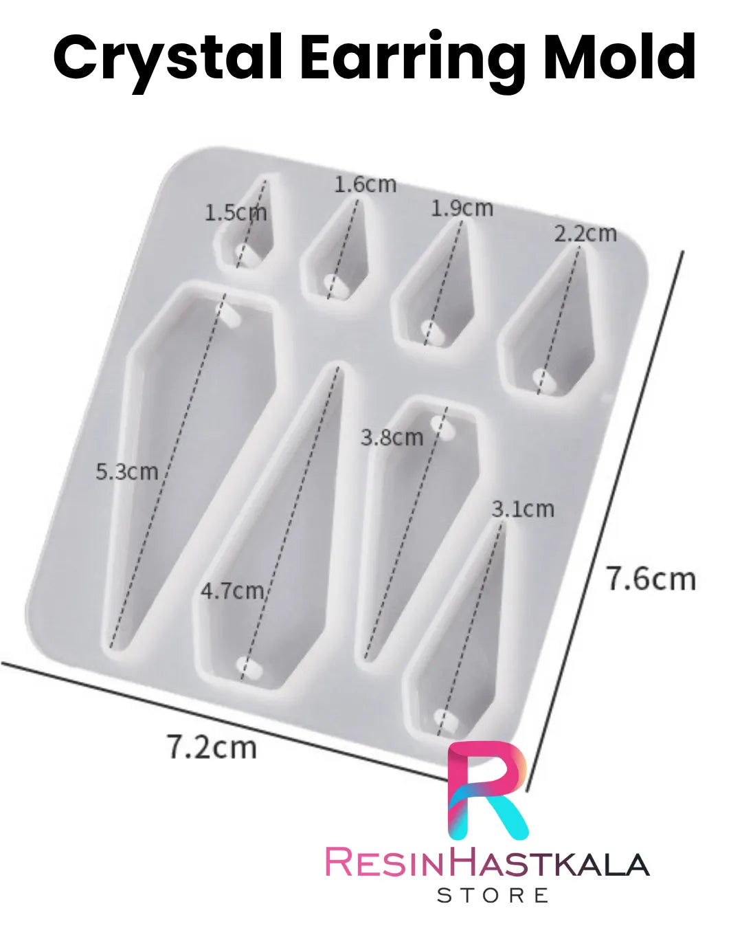 Zanzi Earring Pendant Mould