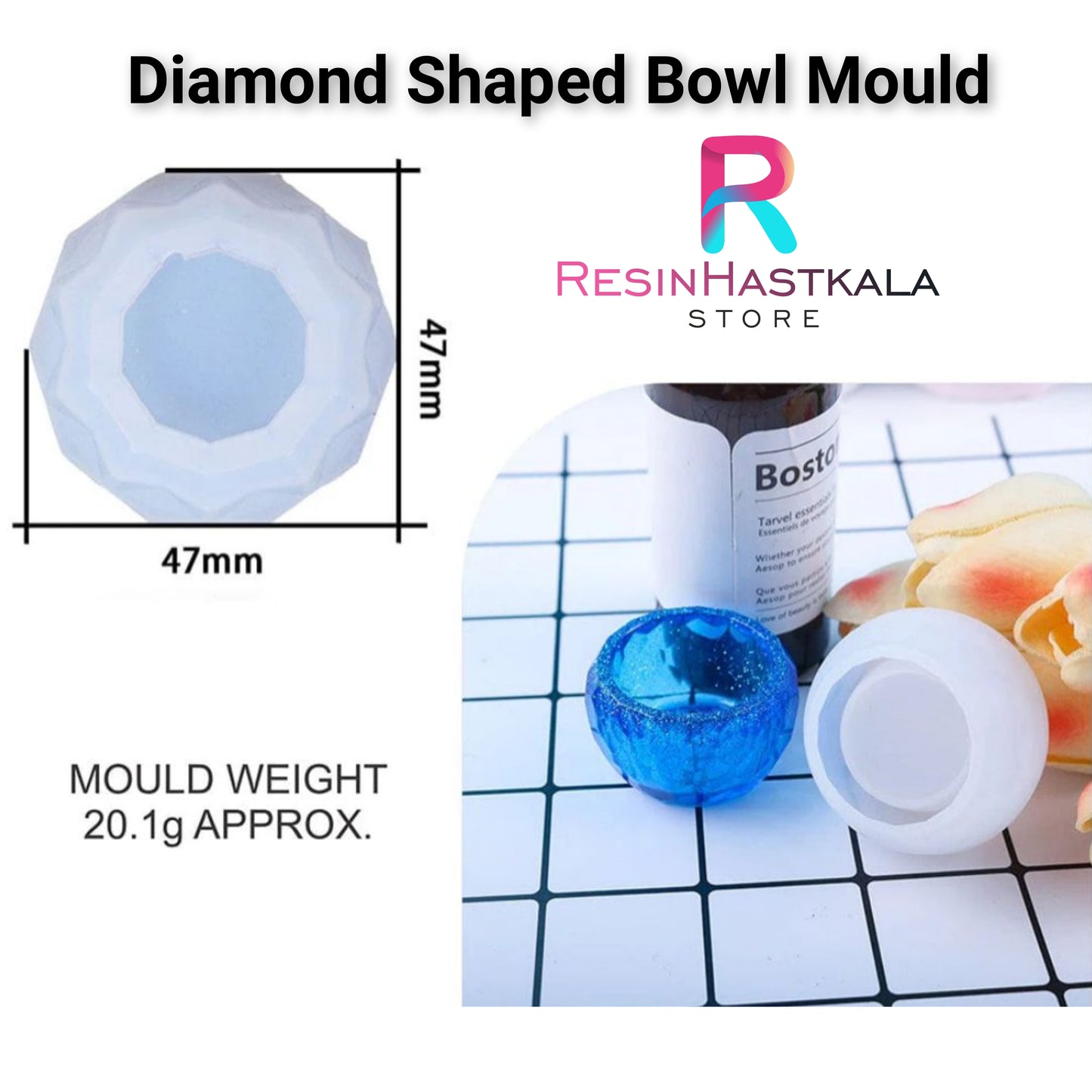 Diamond Shaped Bowl Mould