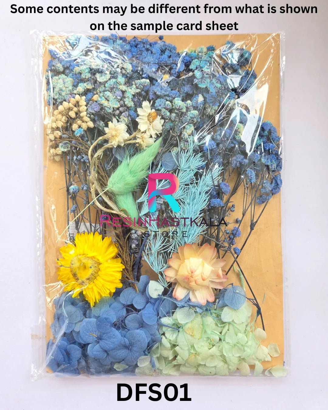 Dry Flower Sheet Card Packing – DFS01