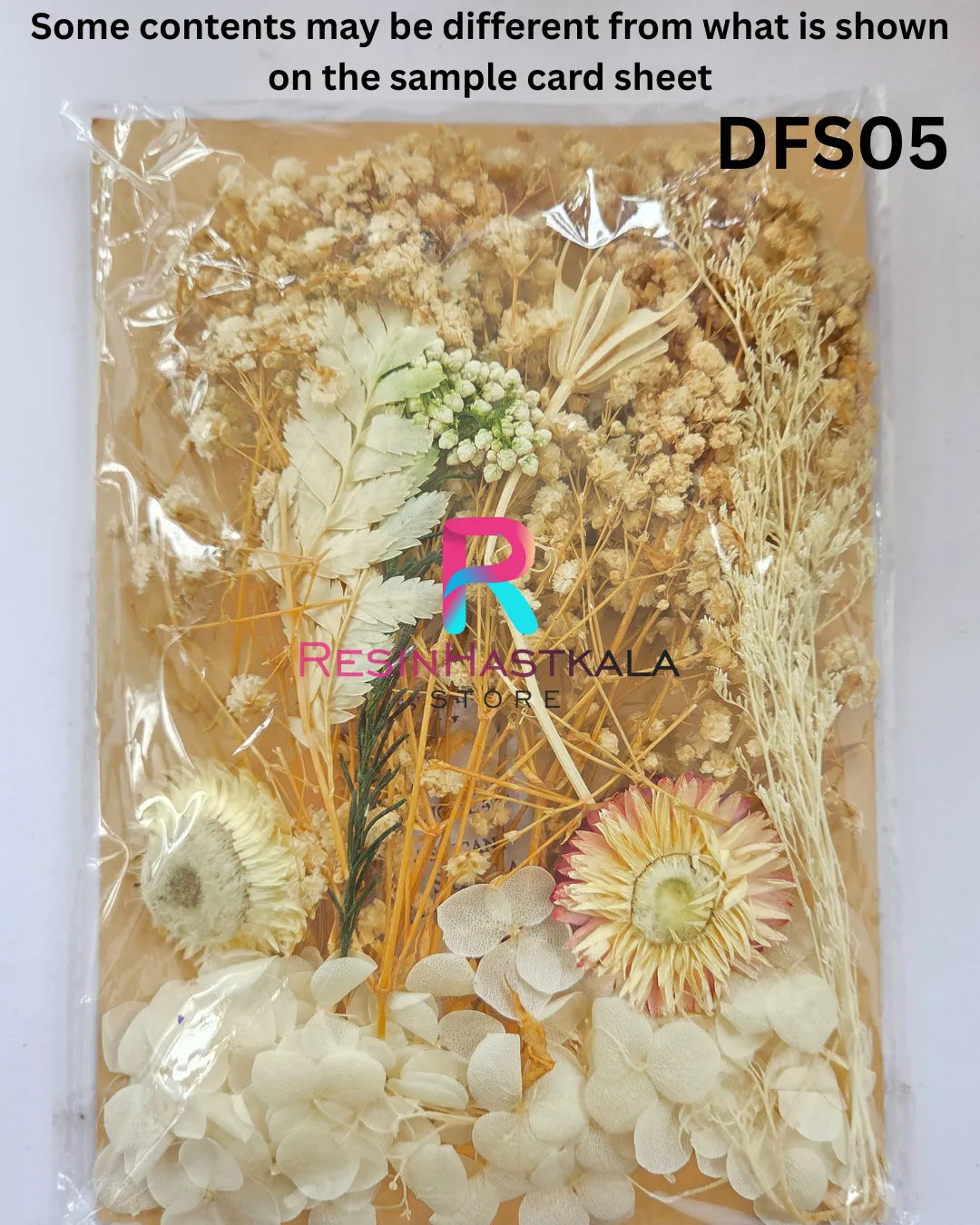 Dry Flower Sheet Card Packing – DFS05