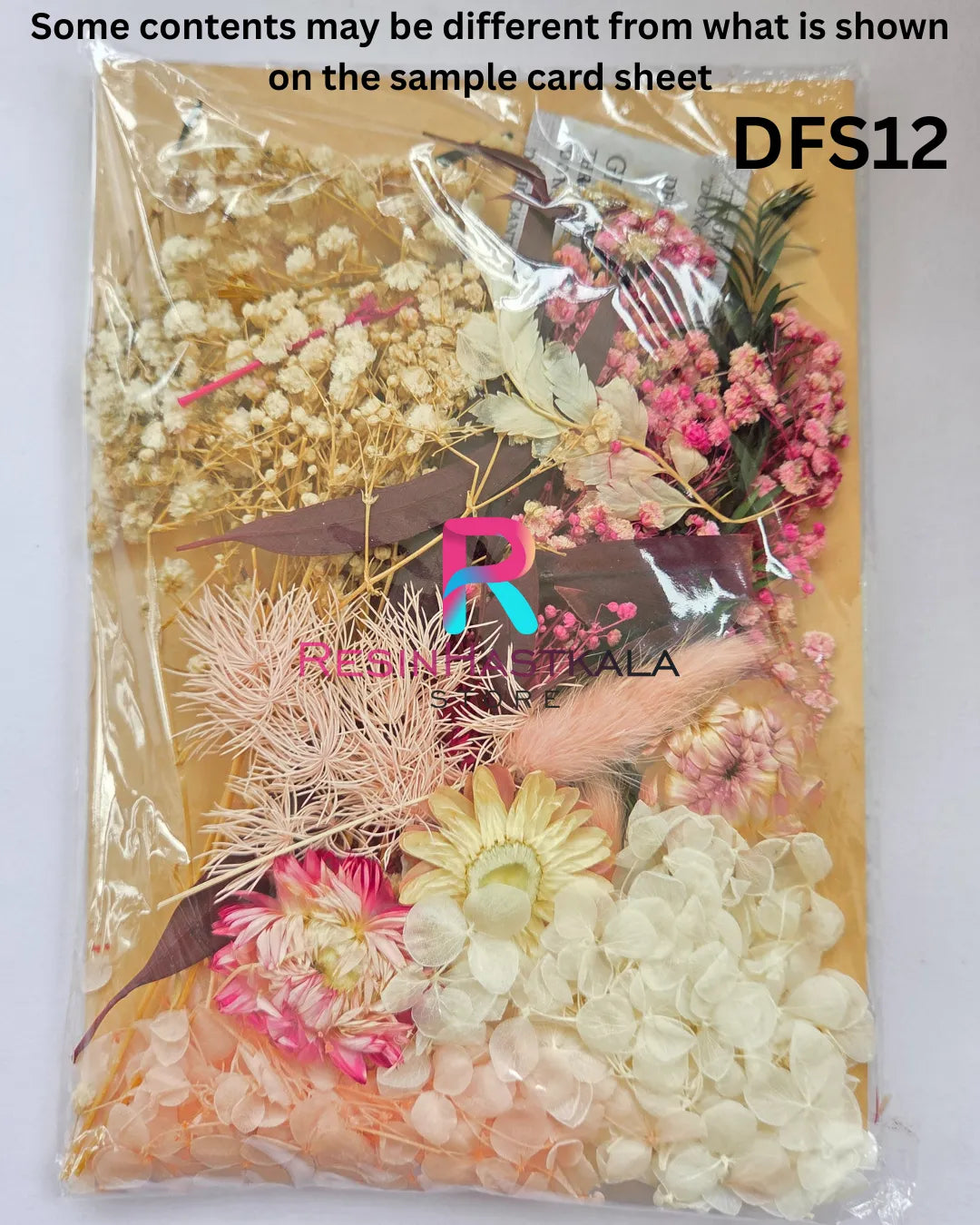 Dry Flower Sheet Card Packing – DFS12