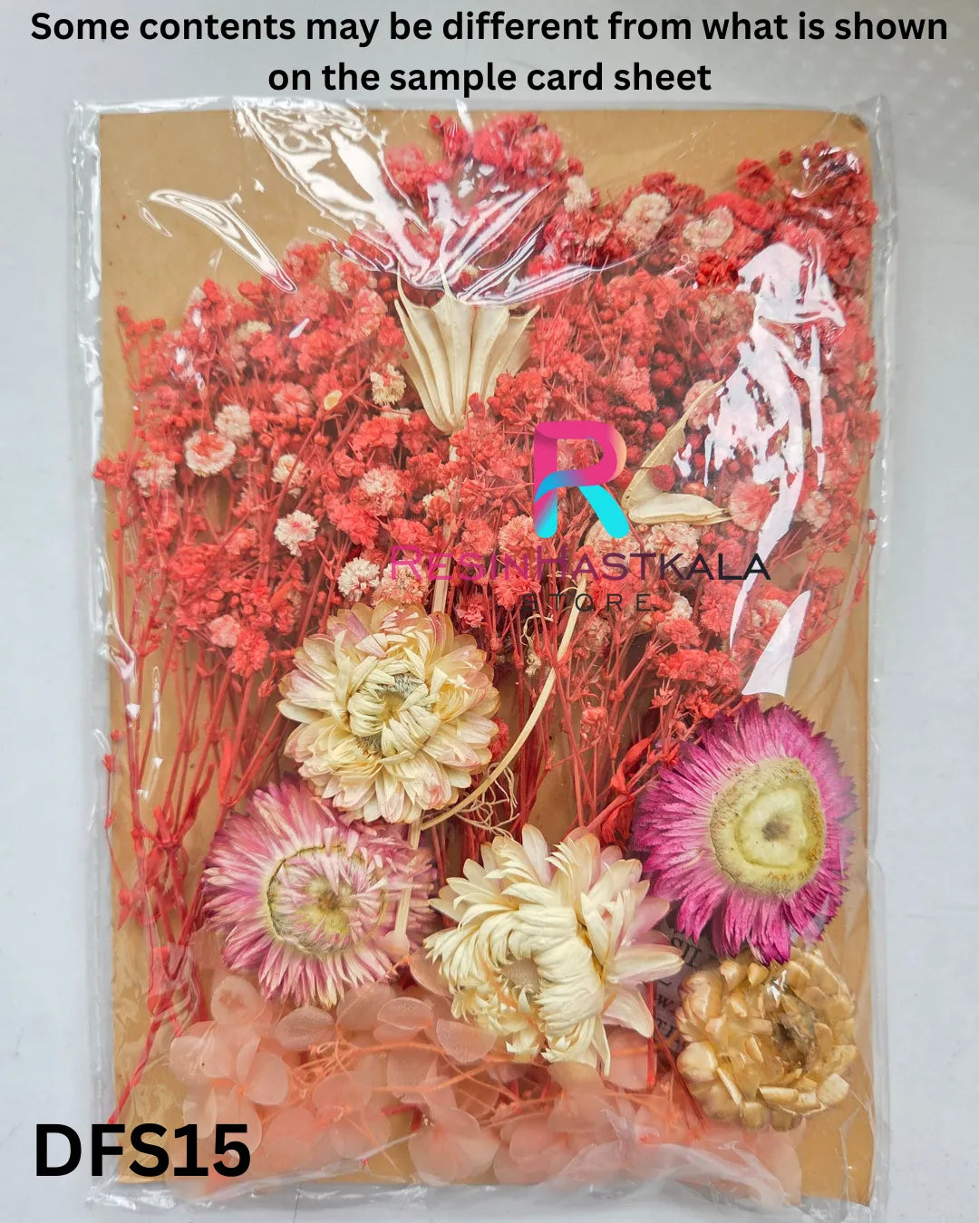 Dry Flower Sheet Card Packing – DFS15