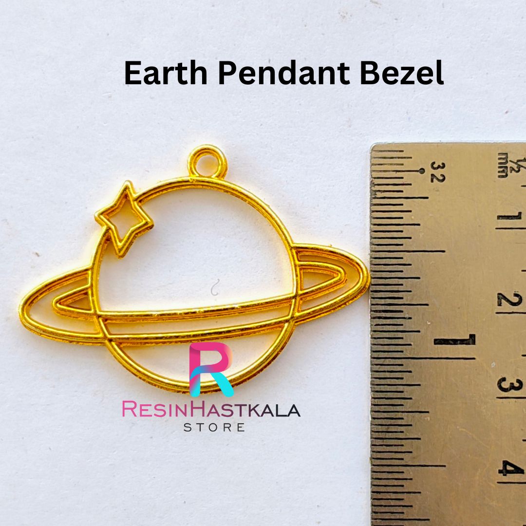 Earth Pendant Bezel (5 piece)