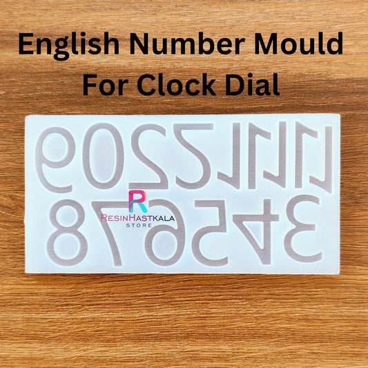 English Number Mould  For Clock Dial