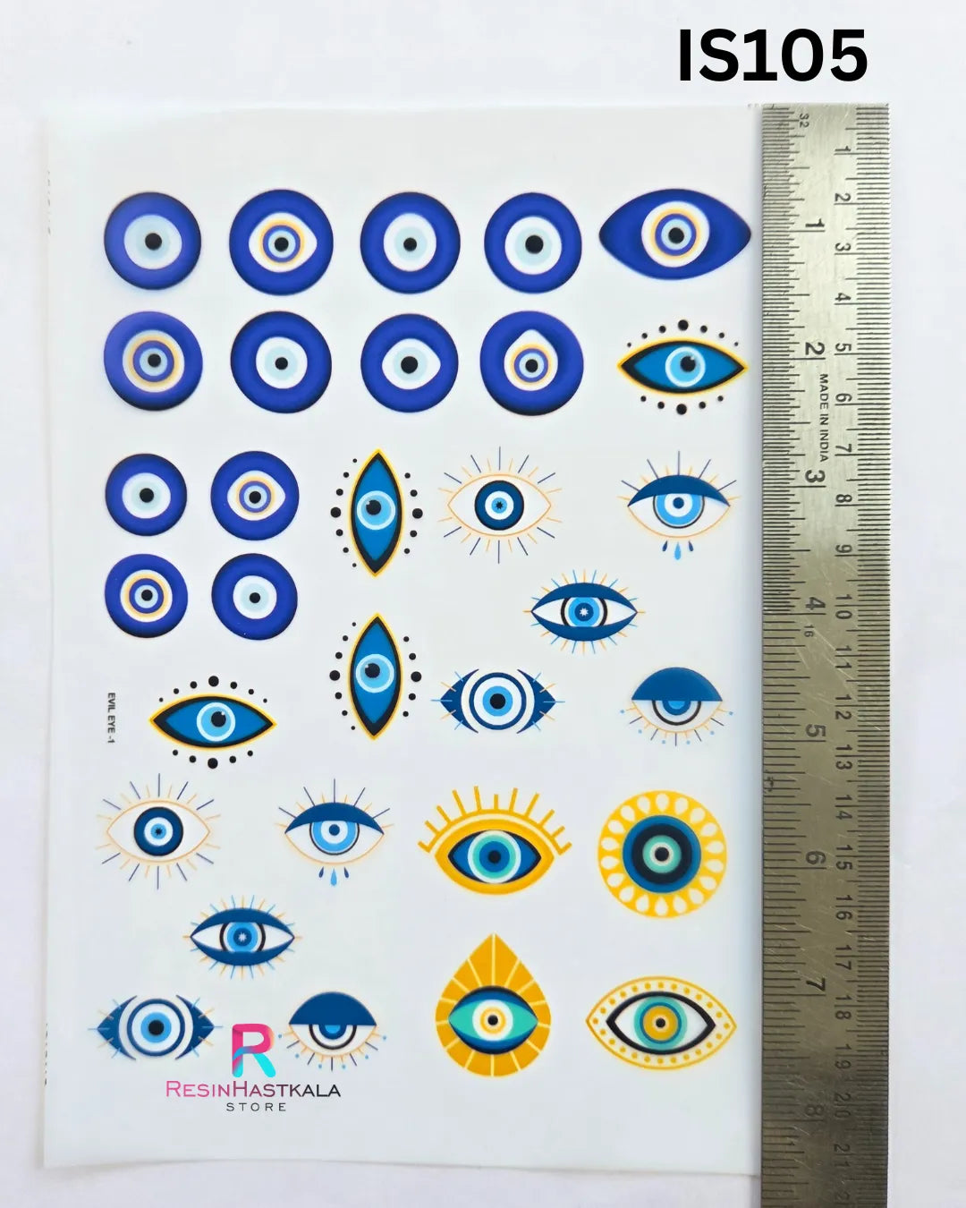 Evil Eye Insert Sheet – A5 Size (IS105)
