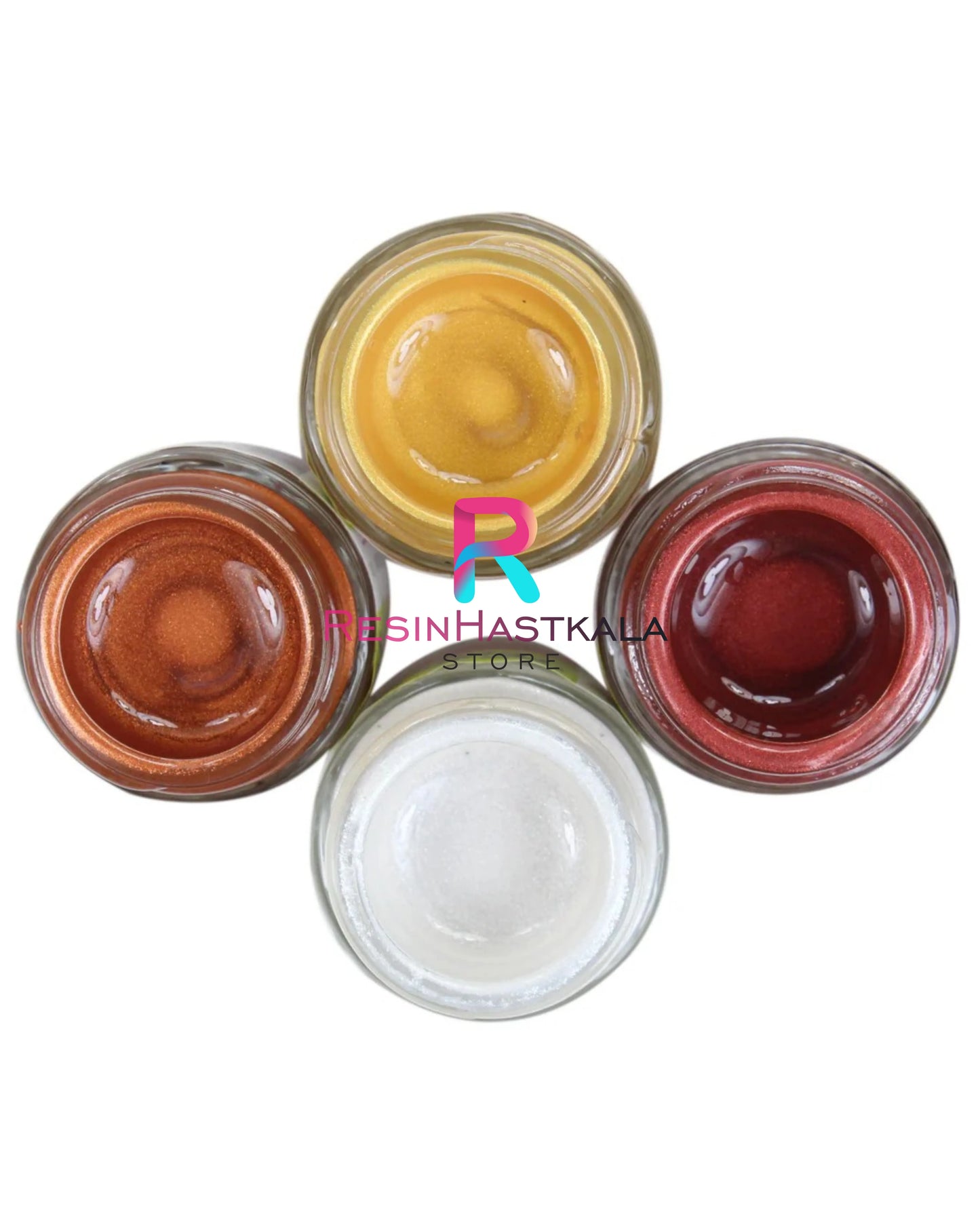 Fevicryl Colour Pearl Metallic Kit | 4 Colours X 10ml