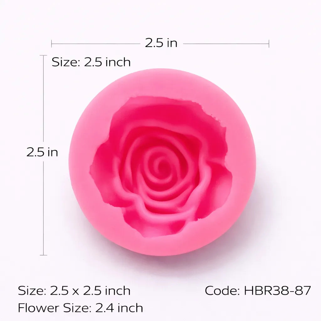 Flower Handmade Pink Mould - HBR38-87
