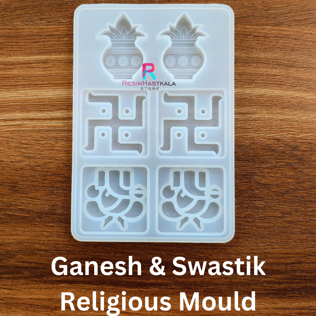 Ganesh & Swastik Religious Mould