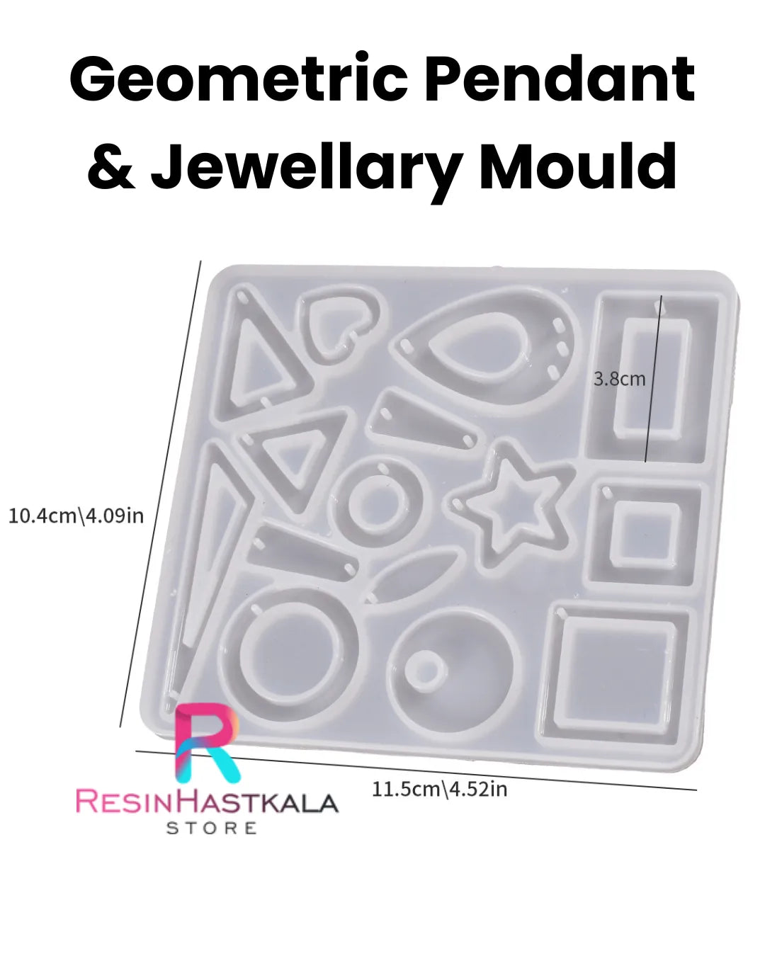 Geometric Pendant & Jewellary Mould