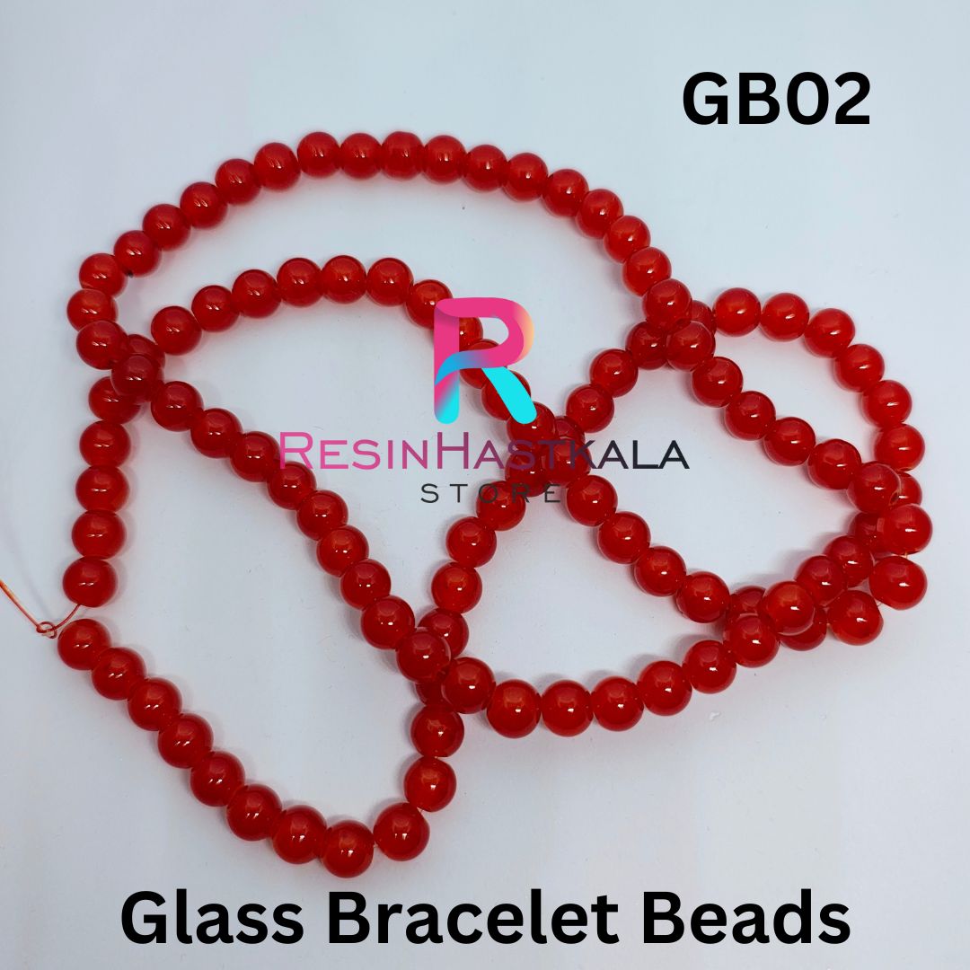 Glass Rakhi & Bracelet Beads (20 Gram) (GB02)
