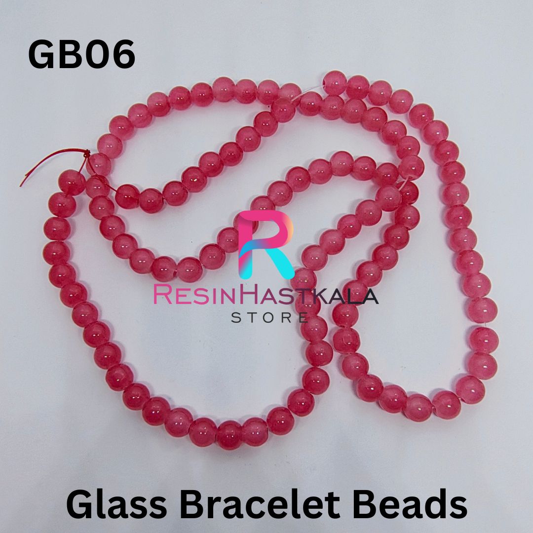 Glass Rakhi & Bracelet Beads (20 Gram) (GB06)